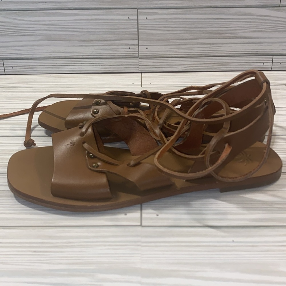Tomas Maier Gladiator Wrap strappy Sandals size 7 - Picture 7 of 8